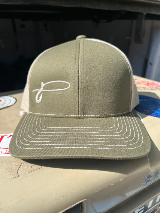 PITP Green Fishing Trucker Hat